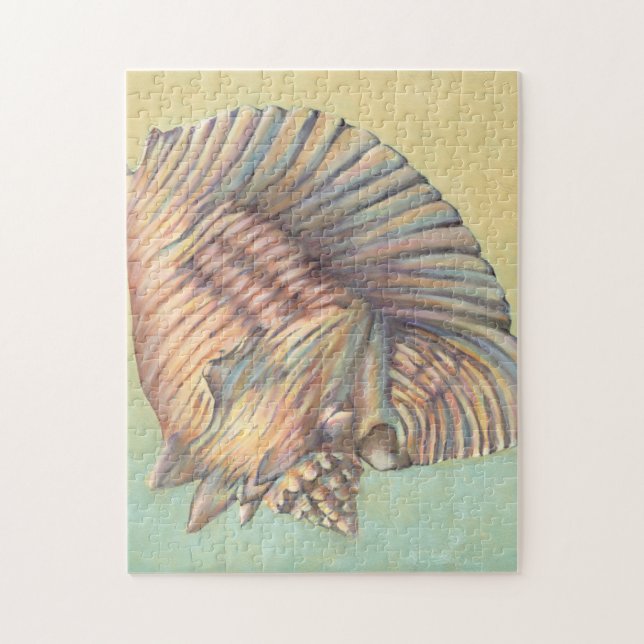 Pastel Large Conch Muschel Puzzle (Vertikal)