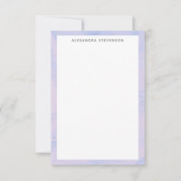Pastel Lavender Abstrakt Liquid Ink Personalisiert