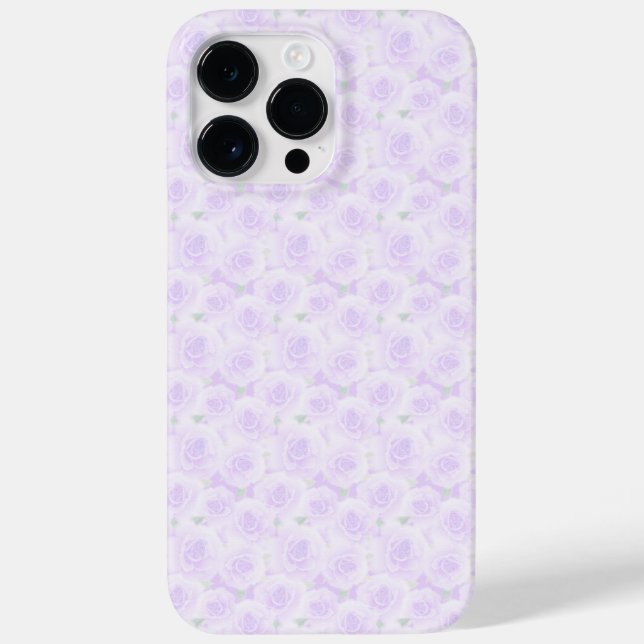 PASTEL LAVENDER ROSE Case-Mate iPhone HÜLLE (Rückseite)
