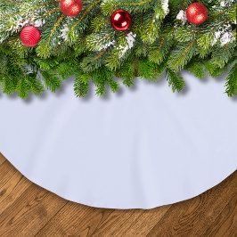 Pastel Lavender Solid Color | Classic | elegant Polyester Weihnachtsbaumdecke