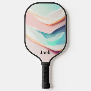 Pastel Layers Pickleball Schläger