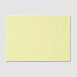 Pastel Lemon Yellow Seidenpapier