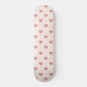 Pastel Liebe Hearts Skateboard