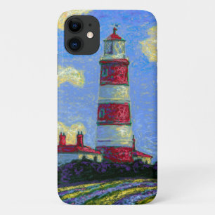 Pastel Lighthouse und Lavenderfelder Case-Mate iPhone Hülle