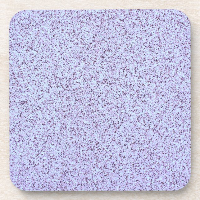 Pastel Lila Betonstruktur Getränkeuntersetzer (Vorderseite)