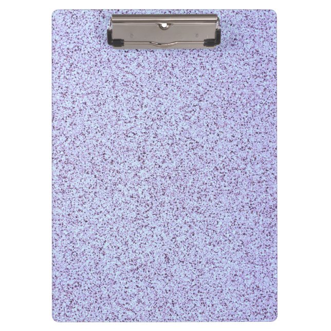 Pastel Lila Betonstruktur Klemmbrett (Vorderseite)