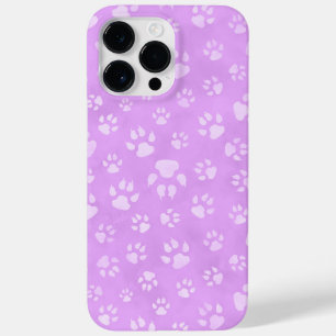 PASTEL LILA DOG PAWS Case-Mate iPhone 14 PRO MAX HÜLLE
