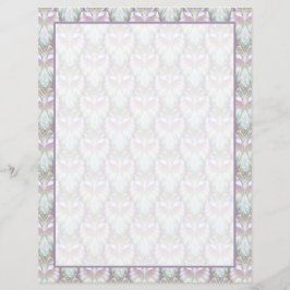 Pastel Lila Oracle Owl Pattern