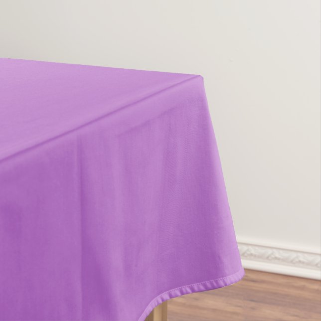 Pastel Lila Violet Tischdecke (Beispiel)