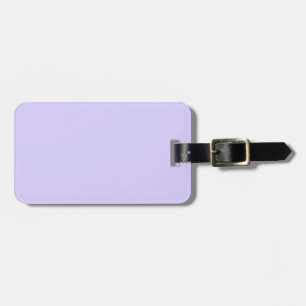 Pastel Lilac Solid Color   Classic   elegant Gepäckanhänger