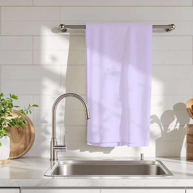 Pastel Lilac Solid Color | Classic | elegant Geschirrtuch (Von Creator hochgeladen)