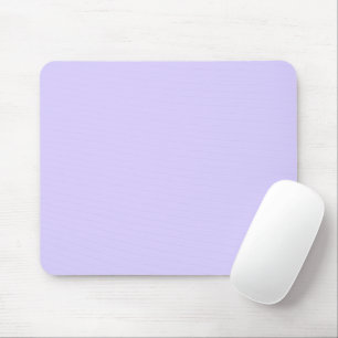 Pastel Lilac Solid Color Classic elegant Mousepad