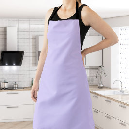 Pastel Lilac Solid Color | Classic | elegant Schürze