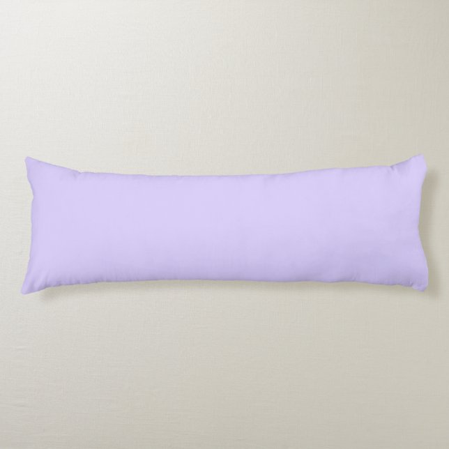 Pastel Lilac Solid Color | Classic | elegant Seitenschläferkissen (Vorderseite)