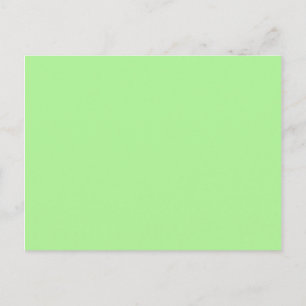 Pastel Limon Sherbet Blank Postkarte
