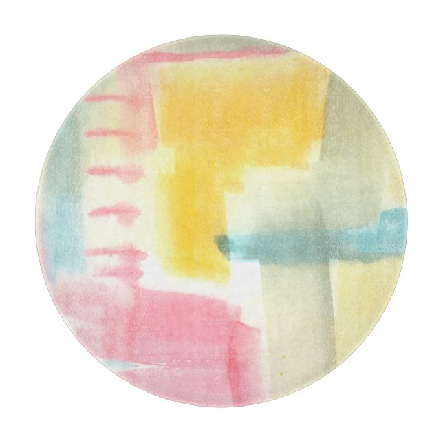 Pastel Luxe I Schneidebrett (Vorderseite)
