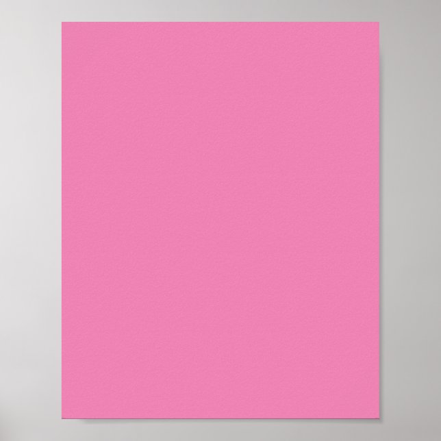Pastel Magenta, Pastel Violet, Pink Daisy Poster (Vorne)