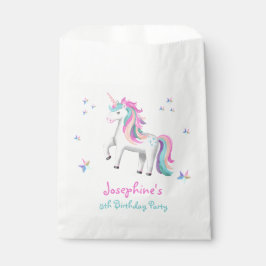 Pastel Magical Unicorn Kinder' Geburtstag Geschenktütchen