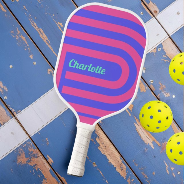 Pastel Maze Pickleball Schläger (Von Creator hochgeladen)