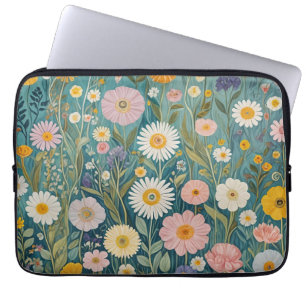 Pastel Meadow Bliss Laptopschutzhülle