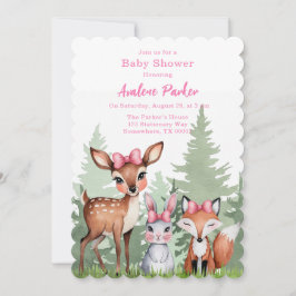 Pastel Meadow Companies: Oh Baby Girl Shower Einladung