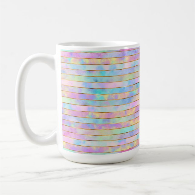 PASTEL MEHRFARBIGE TASSE (Links)