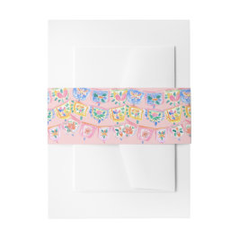 Pastel Mexico Papel Picado Banner Reiseziel Einladungsbanderole