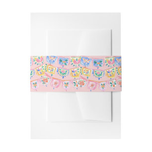 Pastel Mexico Papel Picado Banner Reiseziel  Einladungsbanderole