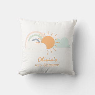 Pastel Minimal Baby Dusche Kissen