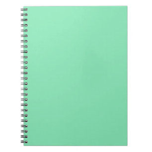 Pastel Mint Green Notebook Notizblock