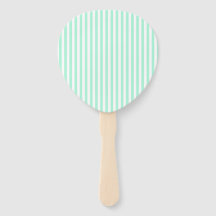 Pastel Mint Green Stripes Sommer Streifen