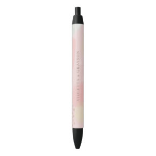 Pastel Moderne Abstrakte Hochzeit Kugelschreiber