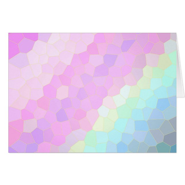 Pastel Mosaic (Vorderseite (Horizontal))