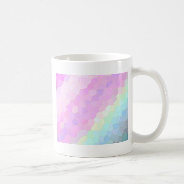 Pastel Mosaic Kaffeetasse (Rechts)