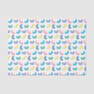 Pastel Multi - Gel-Bohnen-Muster Seidenpapier