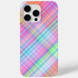 Pastel Multicolor Kariertes Gewebe Case-Mate iPhone Hülle