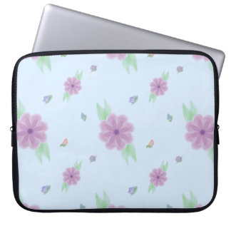 Pastel-Musiknoten-Neopren-Laptop-Hülle 15" Laptopschutzhülle