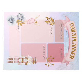 Pastel Nutcracker Daily Planner Notizblock