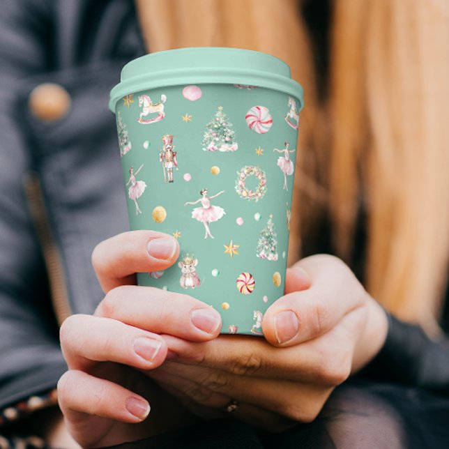 Pastel Nutcracker Geburtstagspartei Pappbecher (Von Creator hochgeladen)