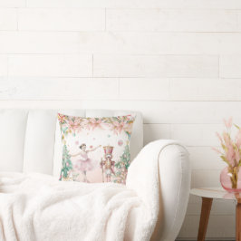 Pastel Nutcracker Holiday Party Kissen