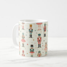 Pastel Nutcrackers und Ballerinas Kaffeetasse