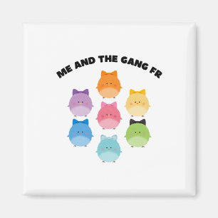 Pastel Oaster Funny Homies Meme Niedlich Ba Magnet