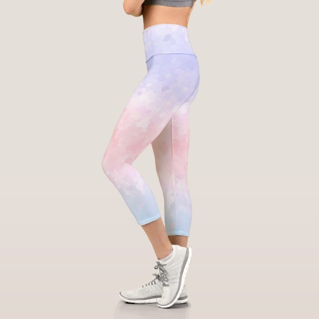 Pastel Ombre Capri Leggings (Links)
