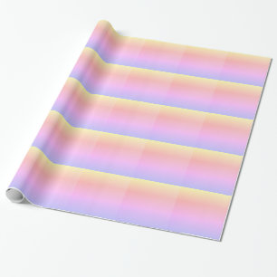 Pastel Ombre Geschenkpapier