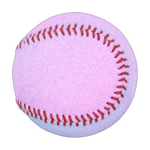 Pastel Ombre Glitzer Baseball