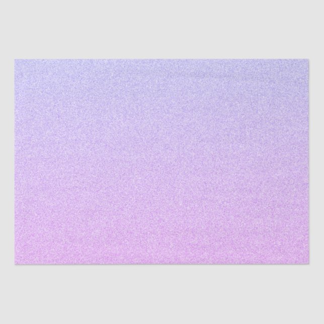 Pastel Ombre Glitzer Seidenpapier (Vorderseite)
