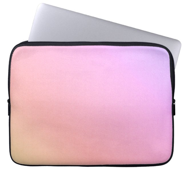 Pastel Ombre Laptopschutzhülle (Vorderseite)