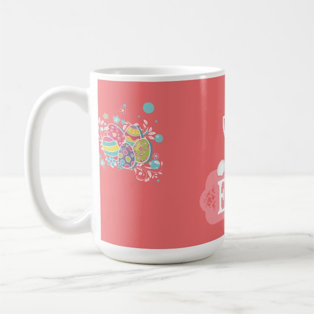 Pastel Ostereier & Bunny Tasse (Links)