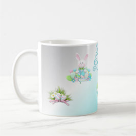 Pastel Ostereier & Bunny Tasse