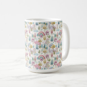 Pastel-Osterwald-Muster Kaffeetasse